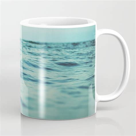 Aqua Sea Coffee Mug By Pure Nature Photos Society6