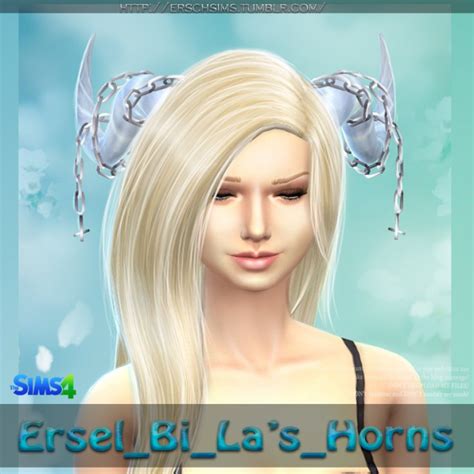 Bi Las Horns At Ersch Sims Sims 4 Updates
