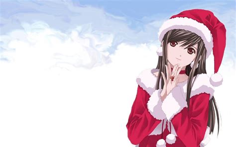 Anime Girl Christmas Wallpapers Banmaynuocnong