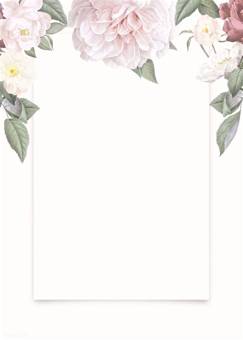 Download Premium Illustration Of Elegant Floral Frame Design