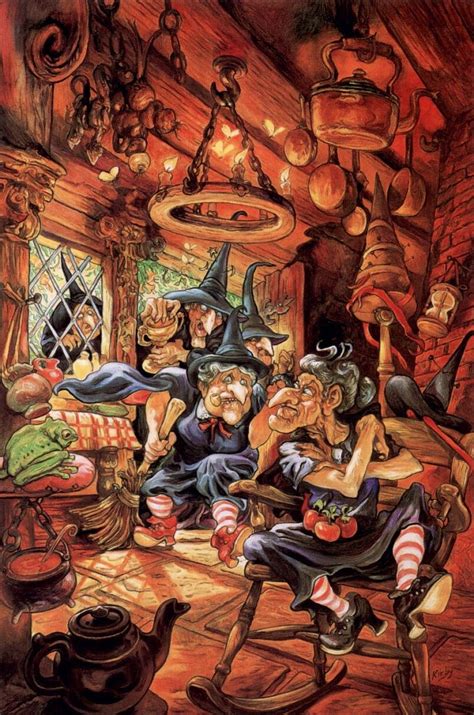 Pin By Kim White On Josh Kirby Discworld Others Witch Terry