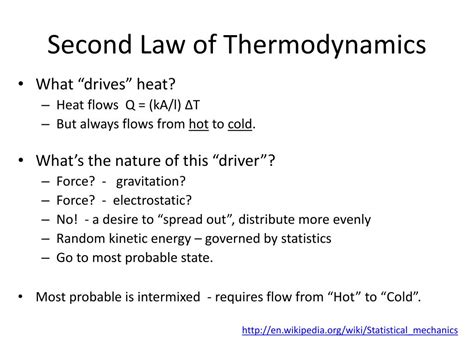 Ppt Second Law Of Thermodynamics Powerpoint Presentation Free