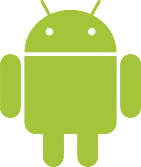 Download Transparent Android Logo Png Green Logo Pnggrid