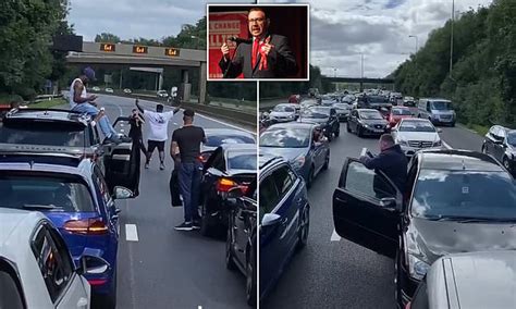Greater Manchester Police Branded Inept By Labour Mp After Racers Brought M60 To A Grinding