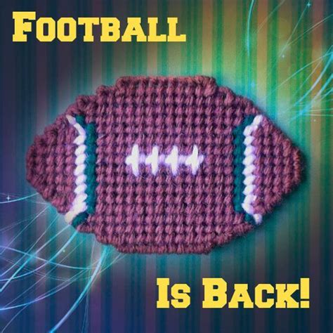So Happy Its Football Season Again Plastic Canvas Christmas Plastic