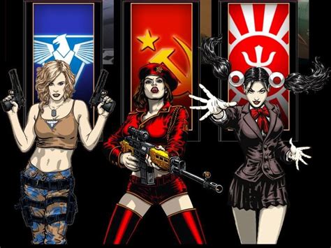Command And Conquer Red Alert 3 Factions By Masterofartistics On