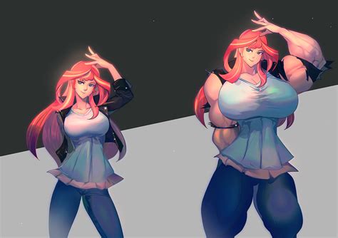 2950363 Suggestive Artistbakki Derpibooru Import Sunset Shimmer Human Biceps Big