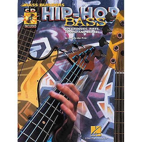Hal Leonard Hip Hop Bass 101 Grooves Riffs Loops And Beats Bookcd