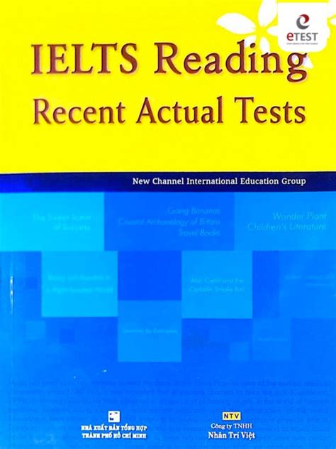 Tải Trọn Bộ 4 Cuốn Ielts Recent Actual Tests Pdf Giải Chi Tiết Miễn Phí