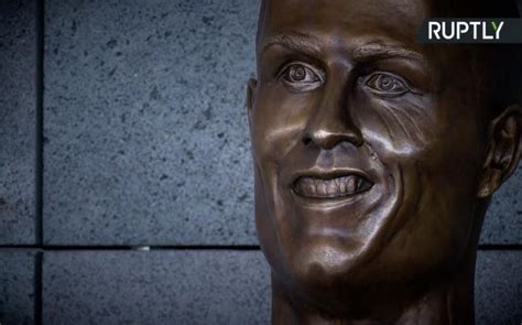 Bizarre Cristiano Ronaldo Bust Unveiled As Madeira Airport Renamed After Legend India Today
