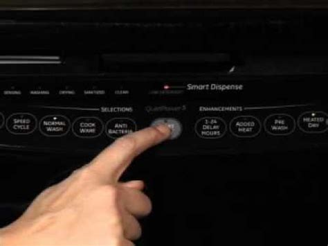 Why is the clean light blinking on my kitchenaid dishwasher. Bosch Silence Auto 3in1 Reset