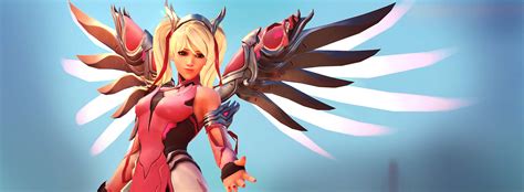 Overwatch Pink Mercy Skin For Charity
