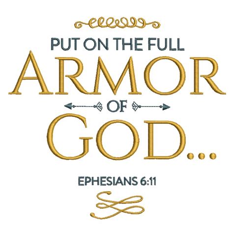 Put On The Full Armor Of God Ephesians 6 11 Bible Verse Religious