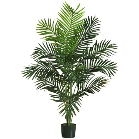 Shop for artificial trees in artificial plants and flowers. Indoor 5ft Artificial Fake Paradise Silk Palm Tree Plant ...