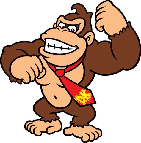 Donkey Kong Face Drawing