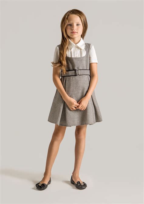 Little Girl School Uniform Outfits