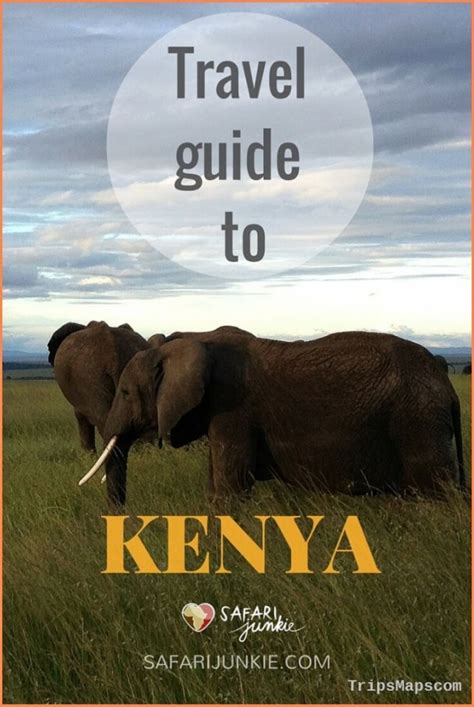 Kenya Travel Guide Travel Map