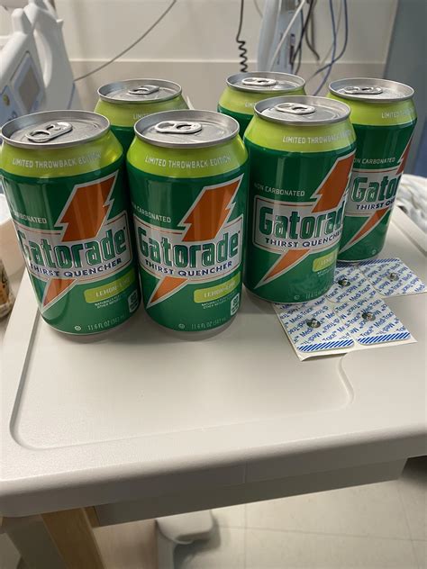 This Canned Gatorade Used To Mix Colonoscopy Prep At My Hospital R