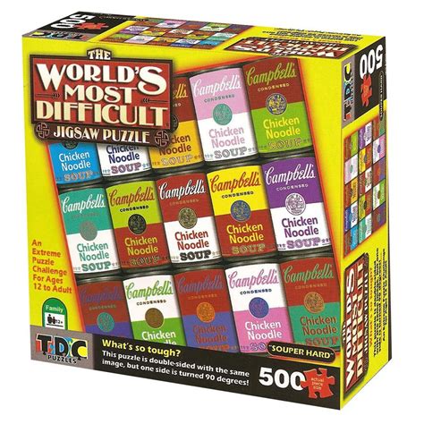 The Worlds Most Difficult Jigsaw Puzzle Campbells Souper Hard
