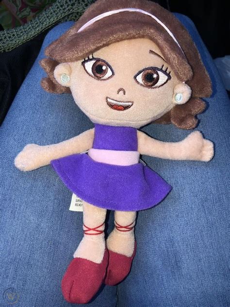 Walt Disney Little Einsteins June Girl 8 Plush Stuffed Doll Toy Baby