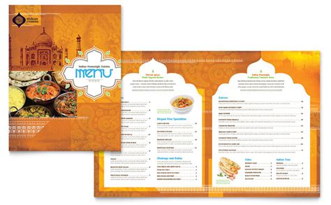 restaurant brochure design examples  inspiration creatives wall