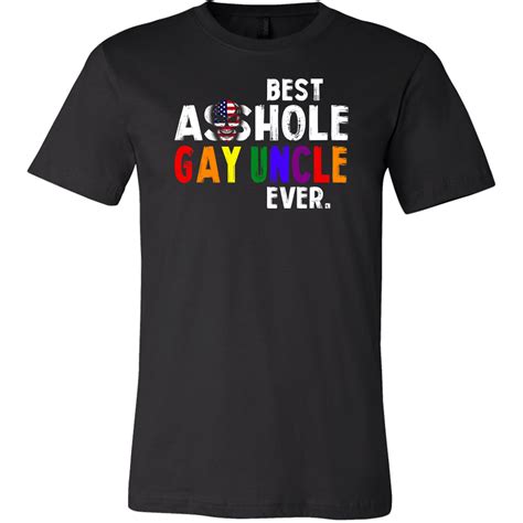 Best Asshole Gay Uncle Ever Shirts Gay Pride Shirts Dashing Tee