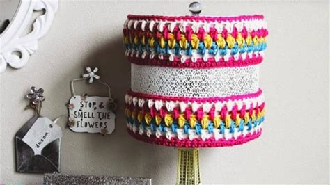 15 Crochet Lampshades To Light Into Your Home