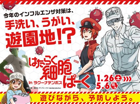 A brief description of the manga the reincarnation magician of the inferior eyes: テーマパークでインフルエンザ予防!?人気アニメ「はたらく細胞 ...