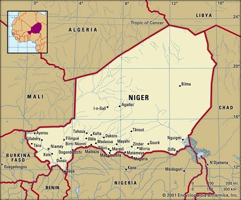 Niger River Valley Map