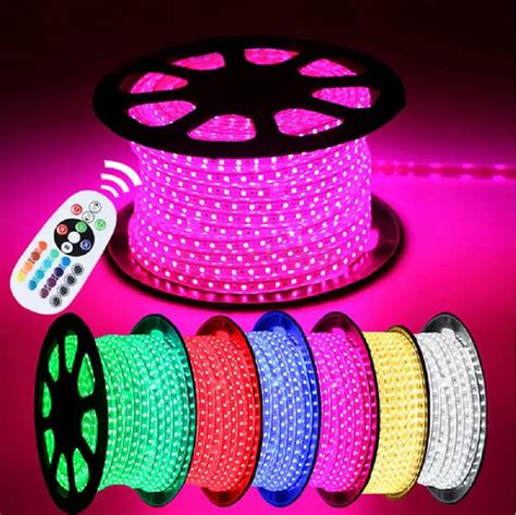 Smd 3014 5050 Rgb Led Strip Waterproof Changeable Flexible Led Rope