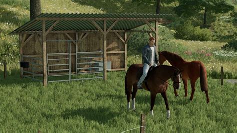 Small Horse Pasture V10 Fs22 Farming Simulator 22 Mod Fs22 Mod
