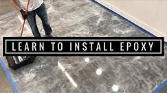 Learn To Install Metallic Epoxy Floors Like The Pros | Start To Finish