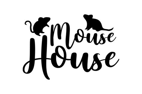 Mouse House Svg Cut File By Creative Fabrica Crafts · Creative Fabrica
