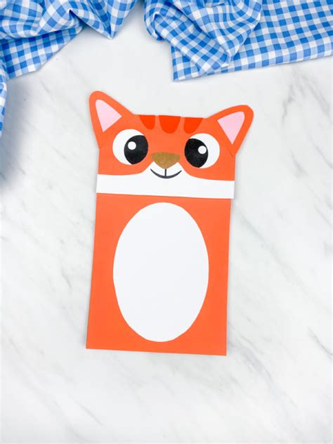 Shapes busy bag | artsy momma: Paper Bag Cat Craft | Preschool craft activities, Animal ...