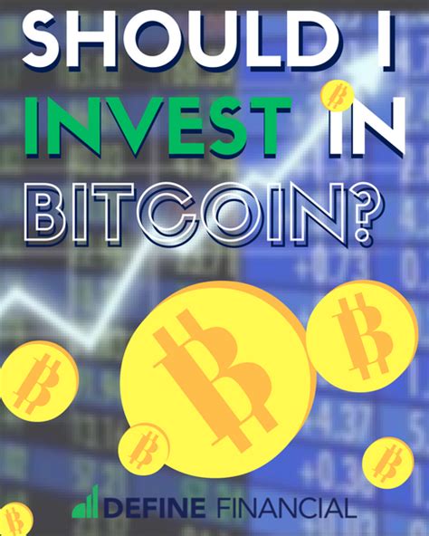 Whether you decide to invest in stocks or cryptocurrency (bitcoin) you should prepare yourself for a certain amount of volatility. Bitcoin: Should I Invest in Cyrptocurrencies? - Define ...