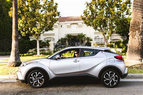 Exploring La In A Brand New 2018 Toyota C Hr Xle Premium Beyond Casual B