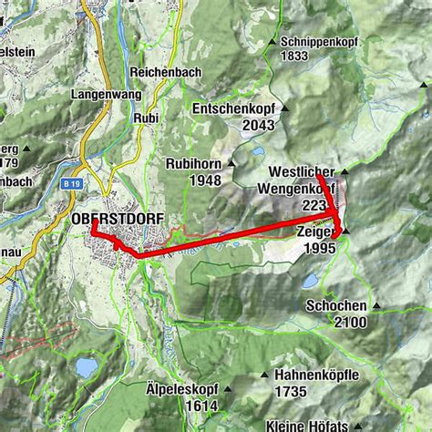 Bergbahntour Zum Nebelhorn Bergfex Winterwandern Tour Bayern