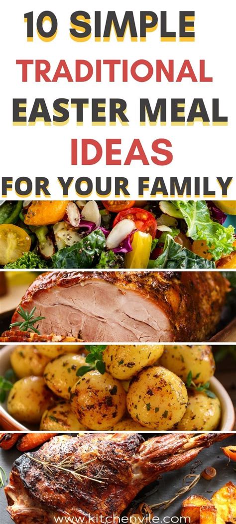 10 Simple Traditional Easter Meal Ideas For Your Family in ...