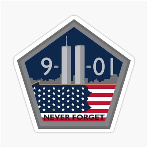 9 11 Memorial Stickers Redbubble