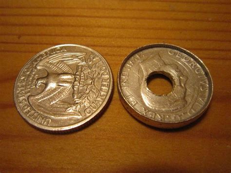 In the netherlands we don't use one and two euro cent coins. DIY Coin Wedding Ring « Ecouterre