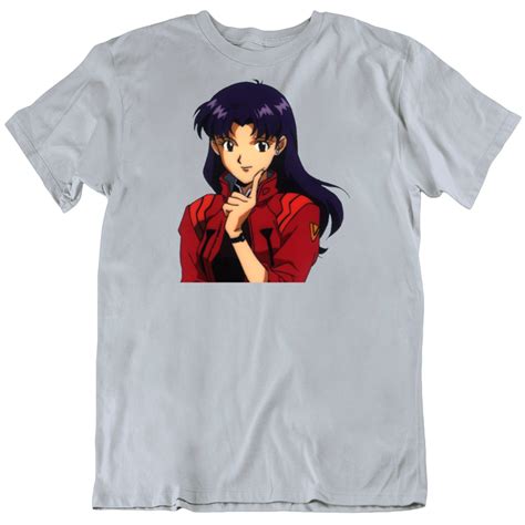 Misato Katsuragi Cute Neon Genesis Evangelion T Shirt