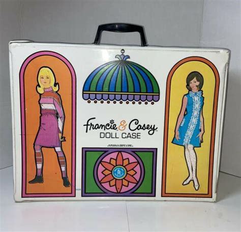 Vintage 1966 Mattel Francie And Casey Doll Case 3774441073