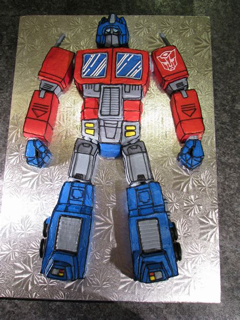 Optimus Prime Transformers Cake A Photo On Flickriver