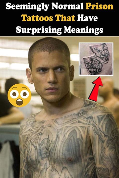 Seemingly Normal Prison Tattoos That Have Surprising Meanings