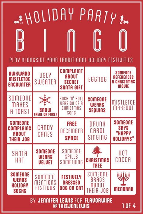 Maybe you would like to learn more about one of these? Holiday Party Bingo - Neatorama