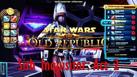 Sith Inquisitor Act 2 Sith Hierarchy The NgaiGeneration Plays SWTOR