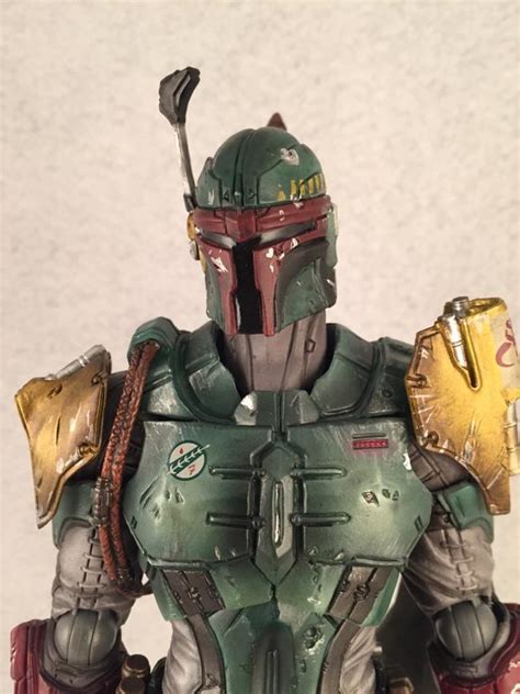 Play Arts Kai Star Wars Variant Boba Fett Figure Video Review And Images