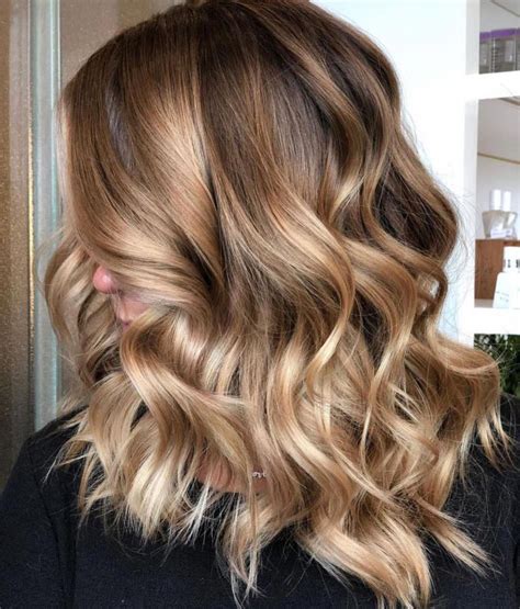 light caramel balayage für braunes haar lightbrownhair … brown hair with blonde highlights