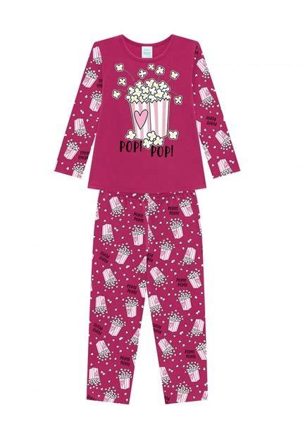Pijama Infantil Menina Kyly Rosa Compre Agora Dafiti Brasil