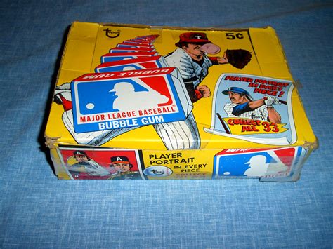 1979 Topps Baseball Card Bubble Gum Wax Piece Un Opened Corner Store